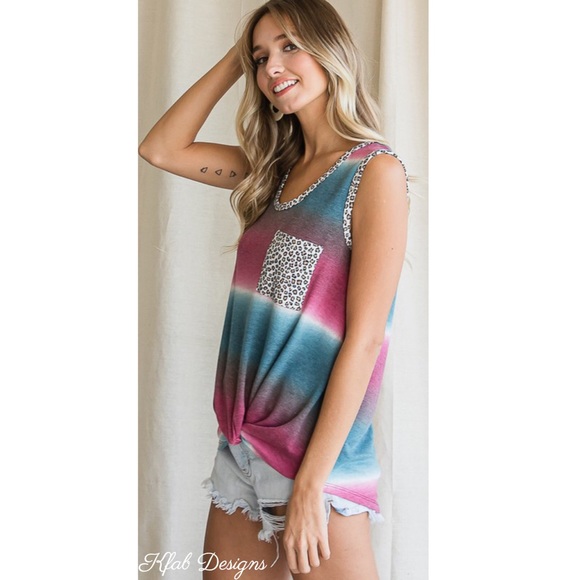 ❤️LAST 1 Animal Print Contrast Super Soft Knit Top - Picture 4 of 9